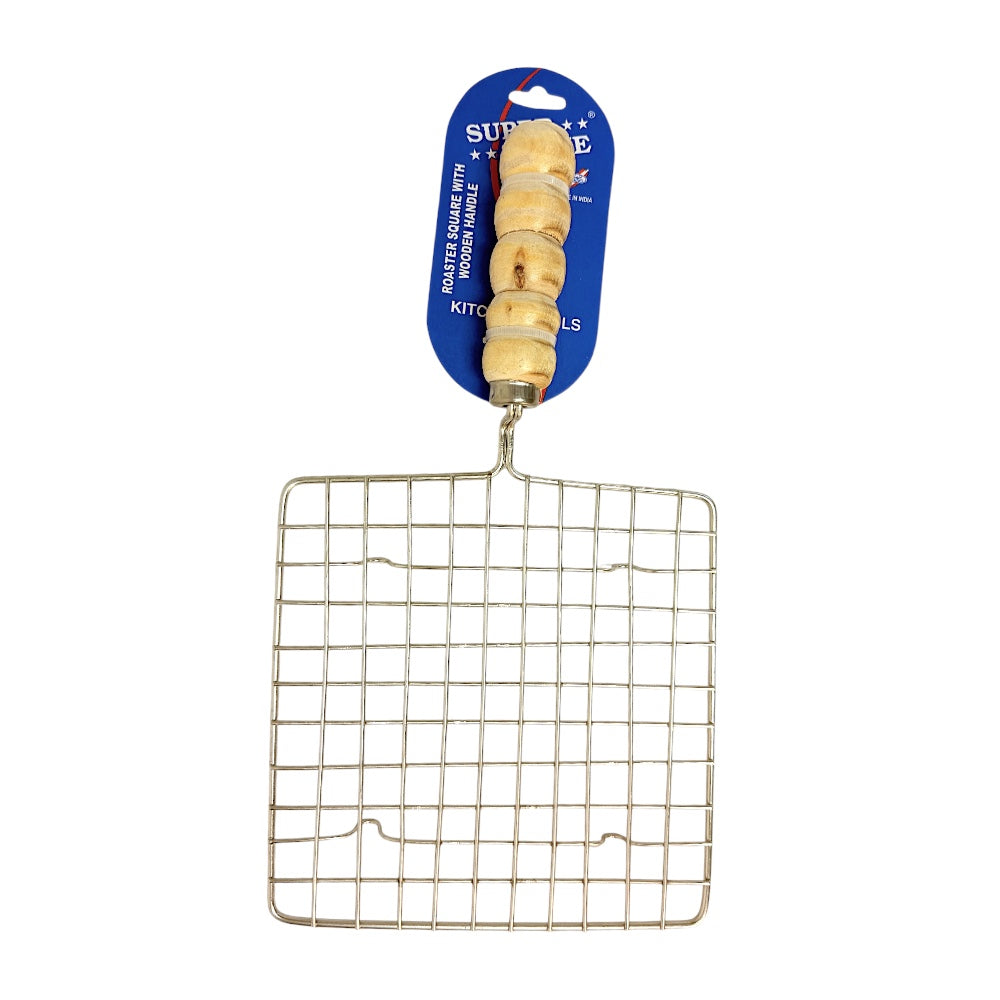 Square roaster wooden handle*12pc 57-0544 (MOQ=dz)
