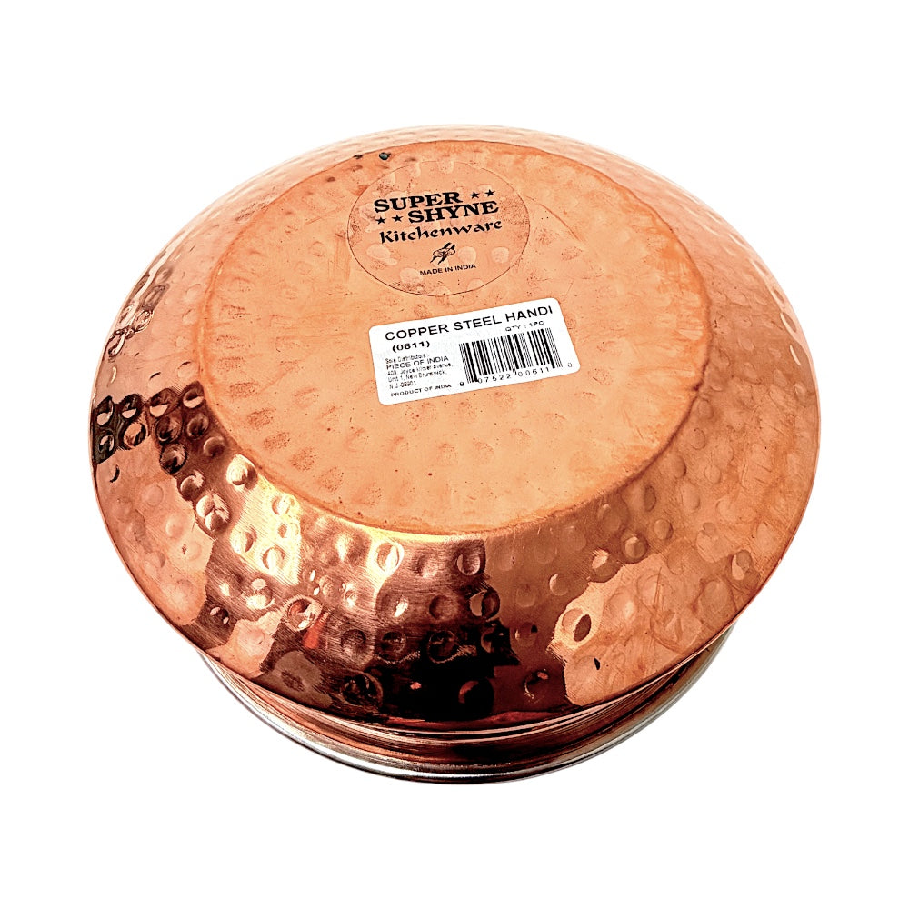Copperexterior/ steel interior serving Handi (MOQ=ea)