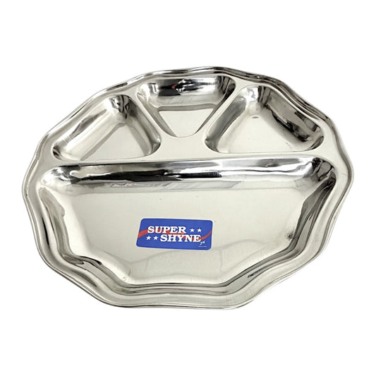 Lunch Tray 10 sided 4 sectional (MOQ=ea)