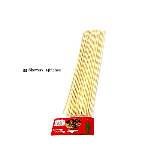 Bamboo Skewers 14" (57-3414) (MOQ=dz)