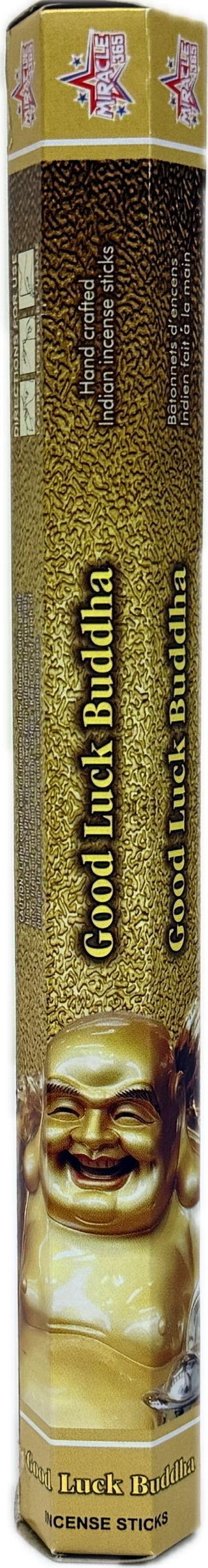 Miracle 365 Good luck Buddha (6 tubes of 20 incense sticks each) (MOQ=10pc)