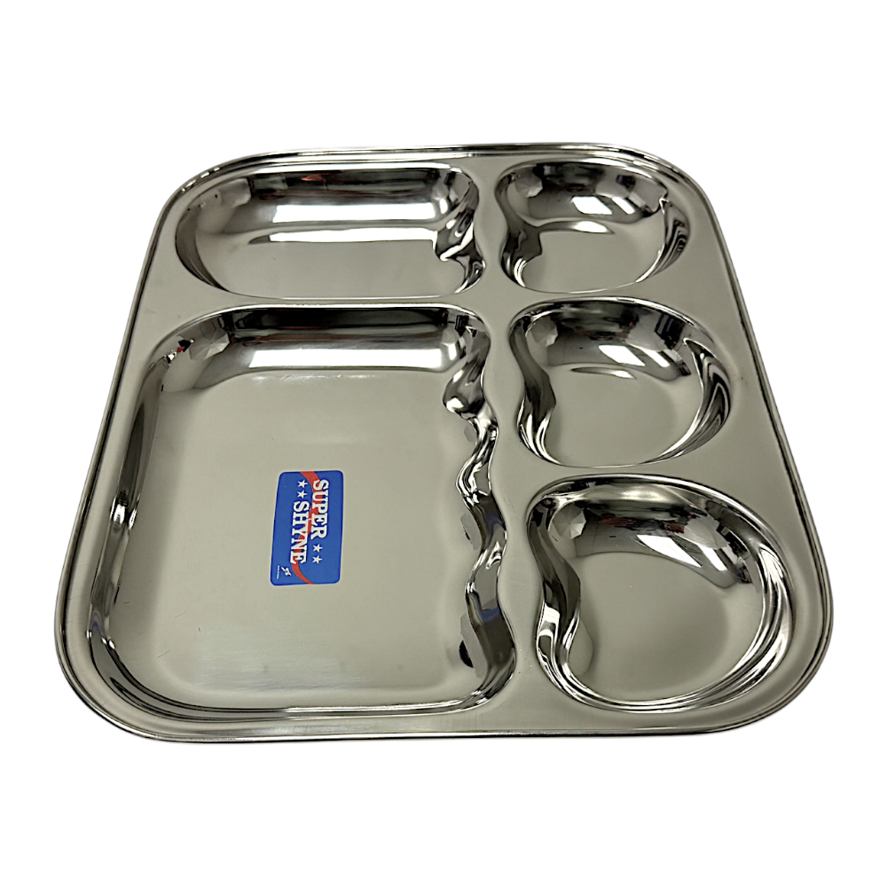 Lunch tray 5 sectional (MOQ=ea)