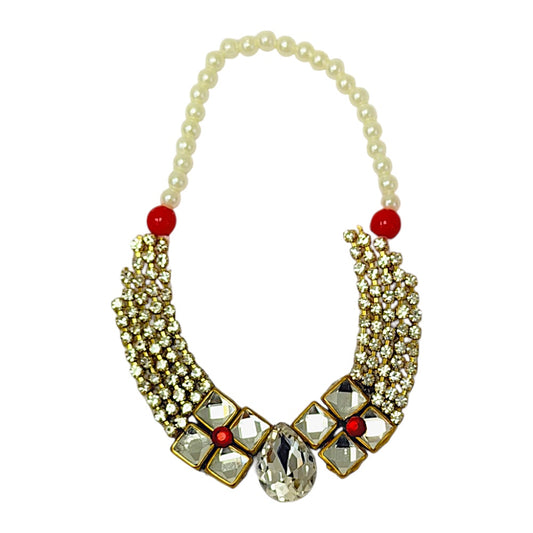 Garland for Devi/Devta with jewels, 3" inches