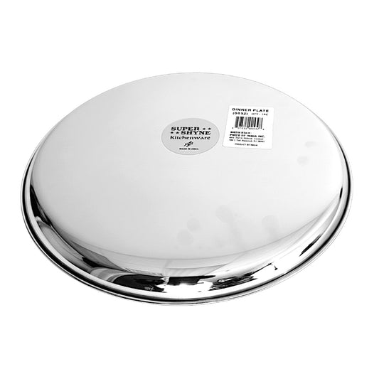 Stainless steel round plate 11" (MOQ=ea)