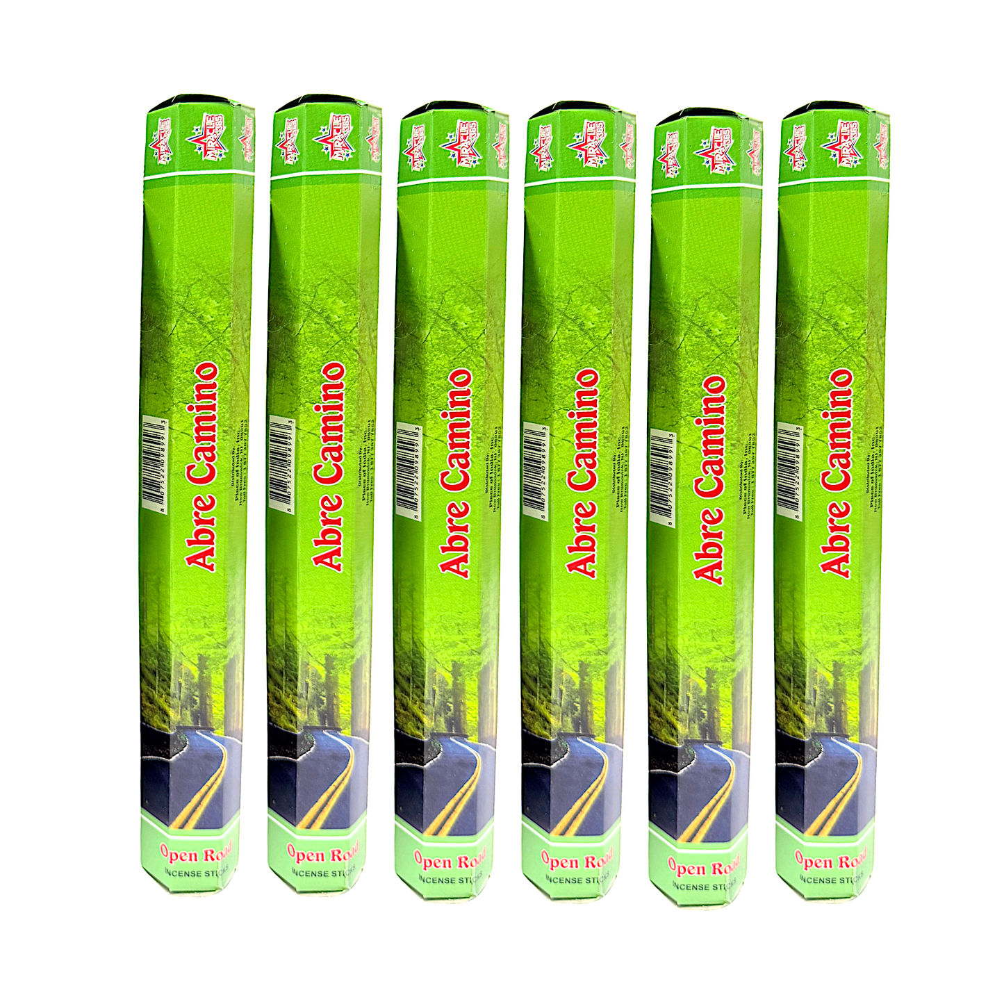Miracle 365 Open Road incense ( 6 hex tubes*20sticks) (MOQ=10pc)