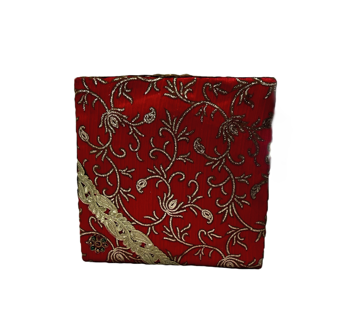 Bajot with padding and shiny cloth . (MOQ=ea)