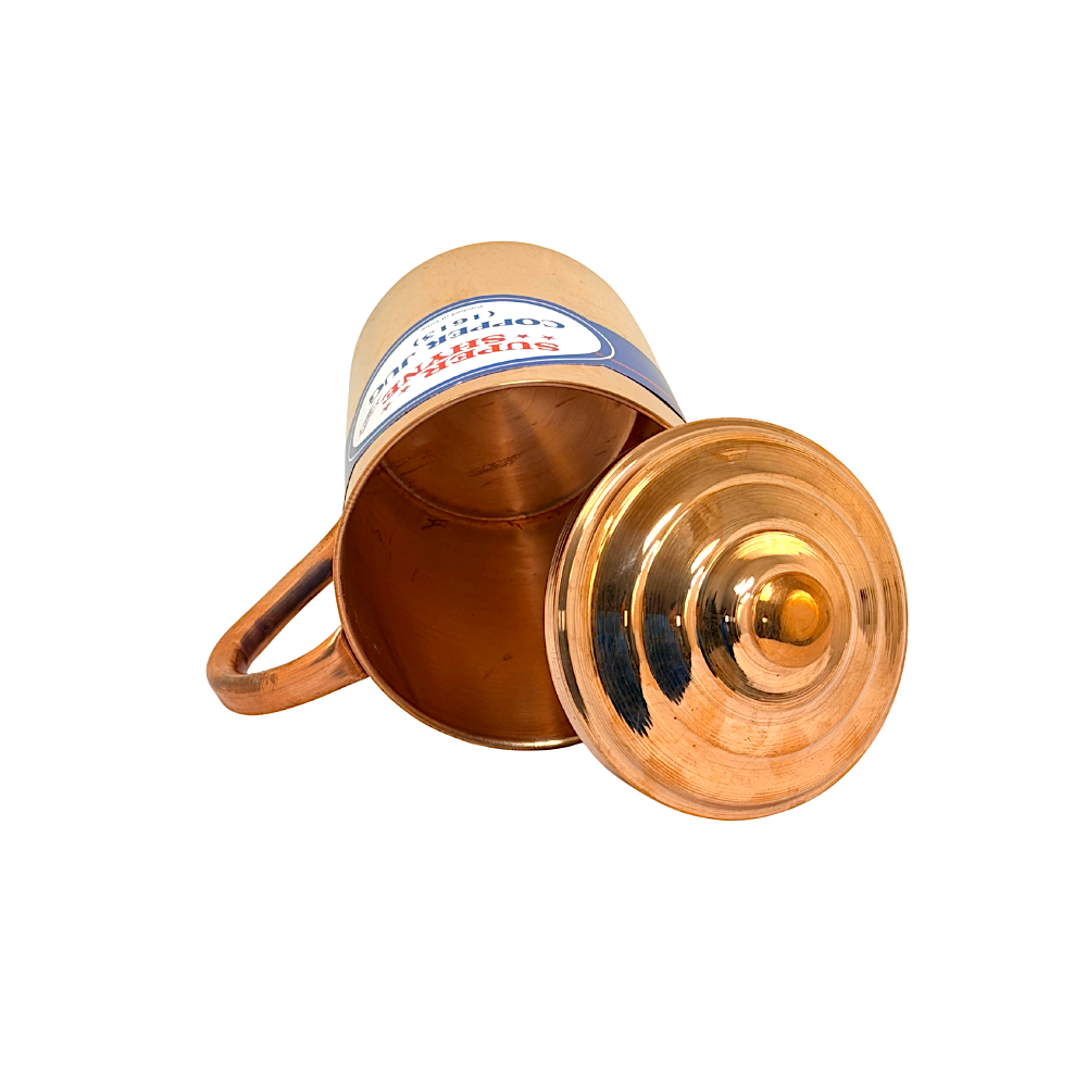 Copper jug 6 cup capacity (MOQ=ea)