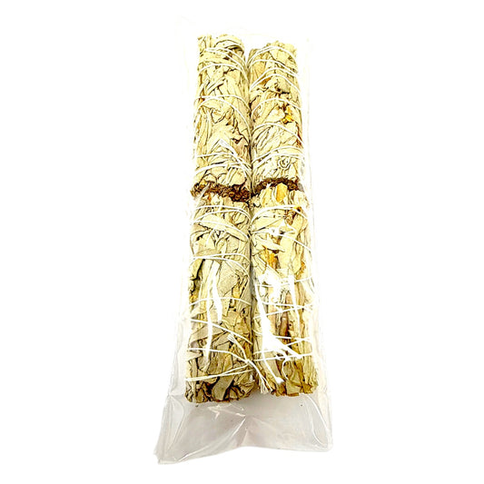 4 white sage smudge sticks 80752203654 (MOQ=ea)