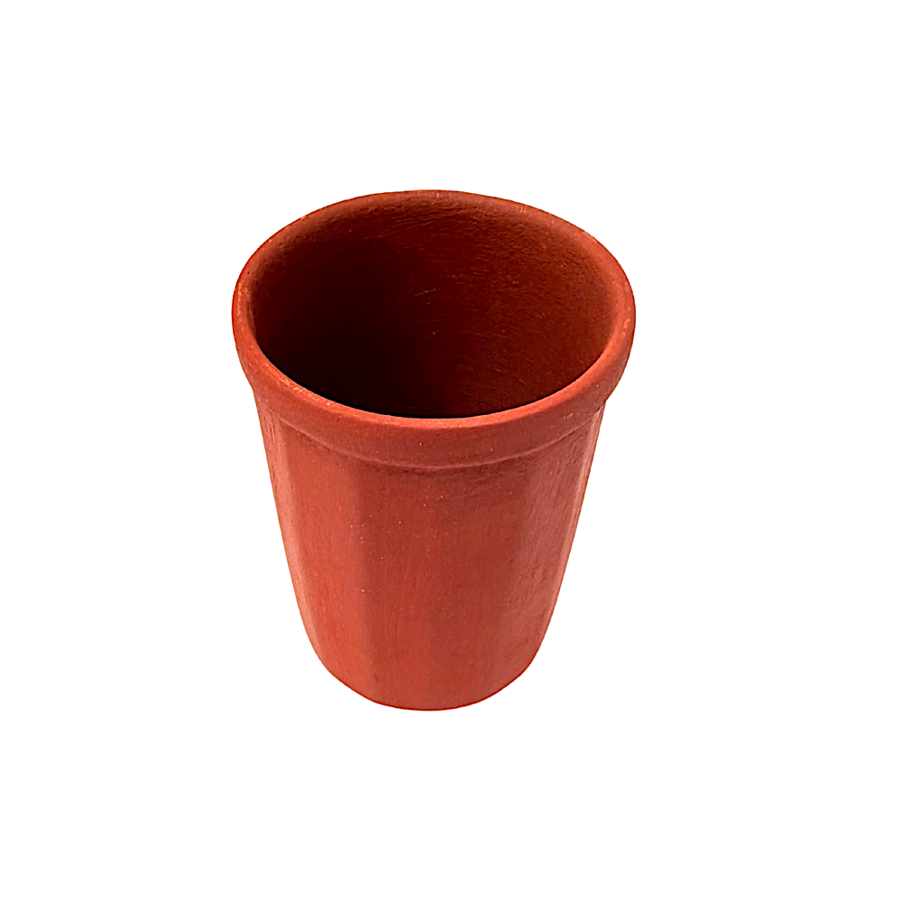 Clay galss plain 8oz 3512 (MOQ=ea)