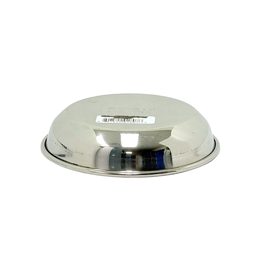 Bowl steel shallow W 4" H 1" (MOQ=dz)