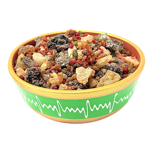 5 Incense (Frank, myrrh, 3kings, benzoine, copal) 2oz (MOQ=dz)