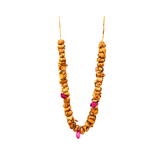 Aromati Garland made of wood shavings (MOQ=dz)