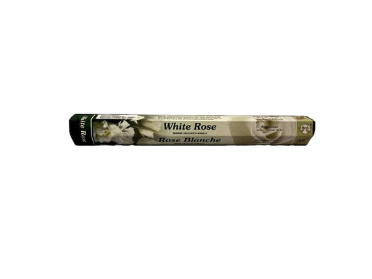 Flute brand White Rose (20 incense sticks*6)*10 (MOQ=10pc)