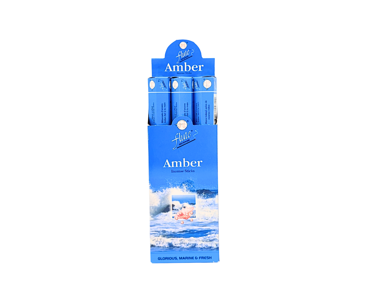Flute brand Amber (20 incense sticks*6)*10 (MOQ=10pc)