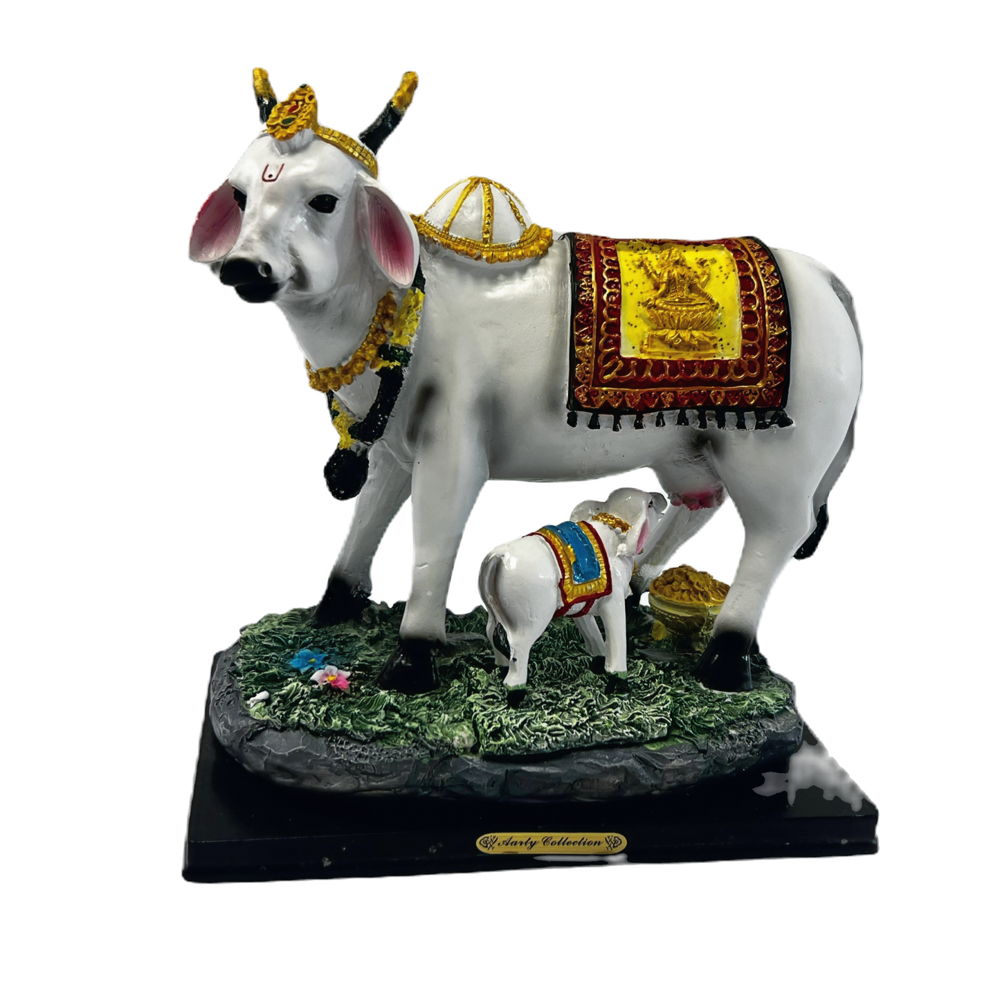 8" cow with calf 8387 (MOQ=ea)