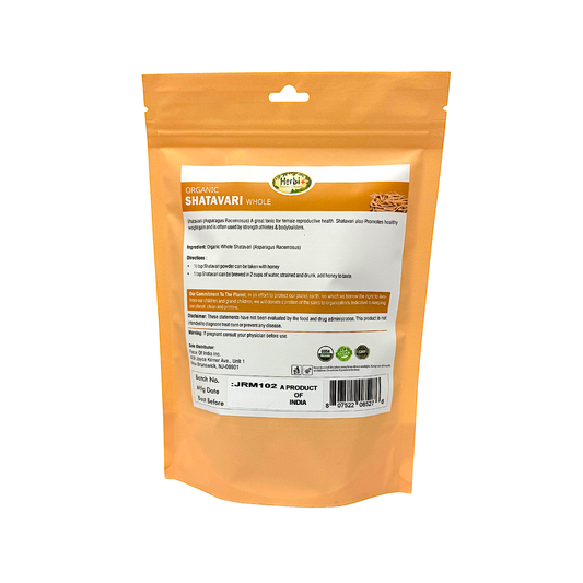 Herbi+ Organic Shatavari (Asparagus racemosus) 3.53oz (MOQ=dz)