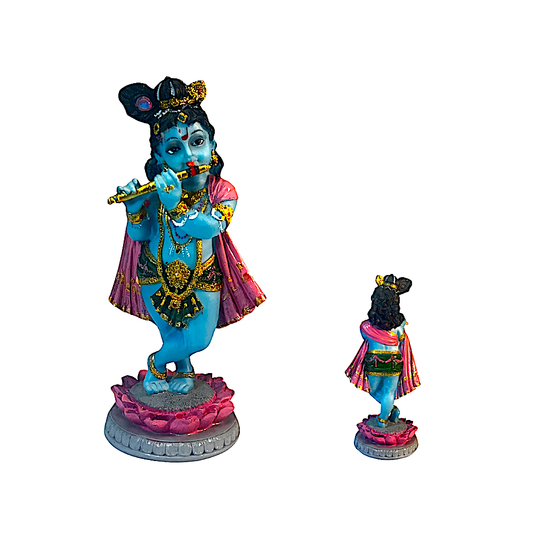 Krishna w flute 8.5" (MOQ=ea)