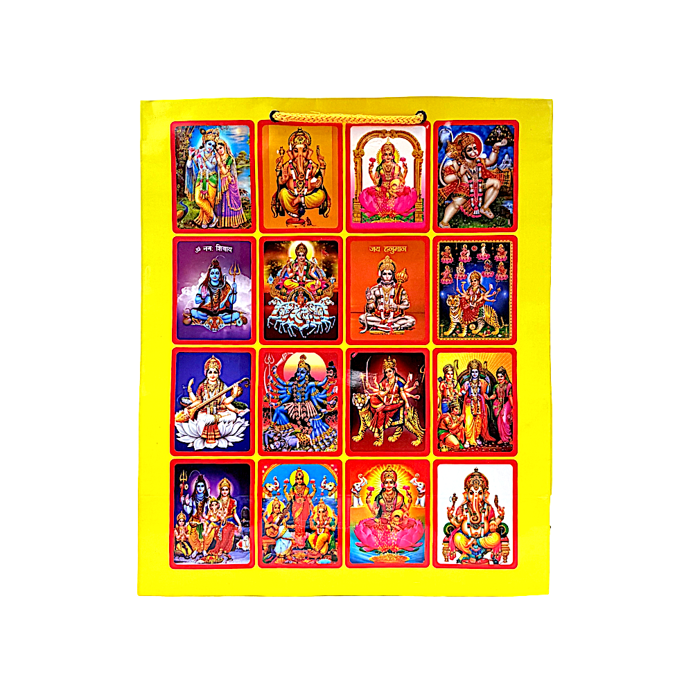 Jumbo size 21"x15"x9" high quality religious gift bags (MOQ=dz)
