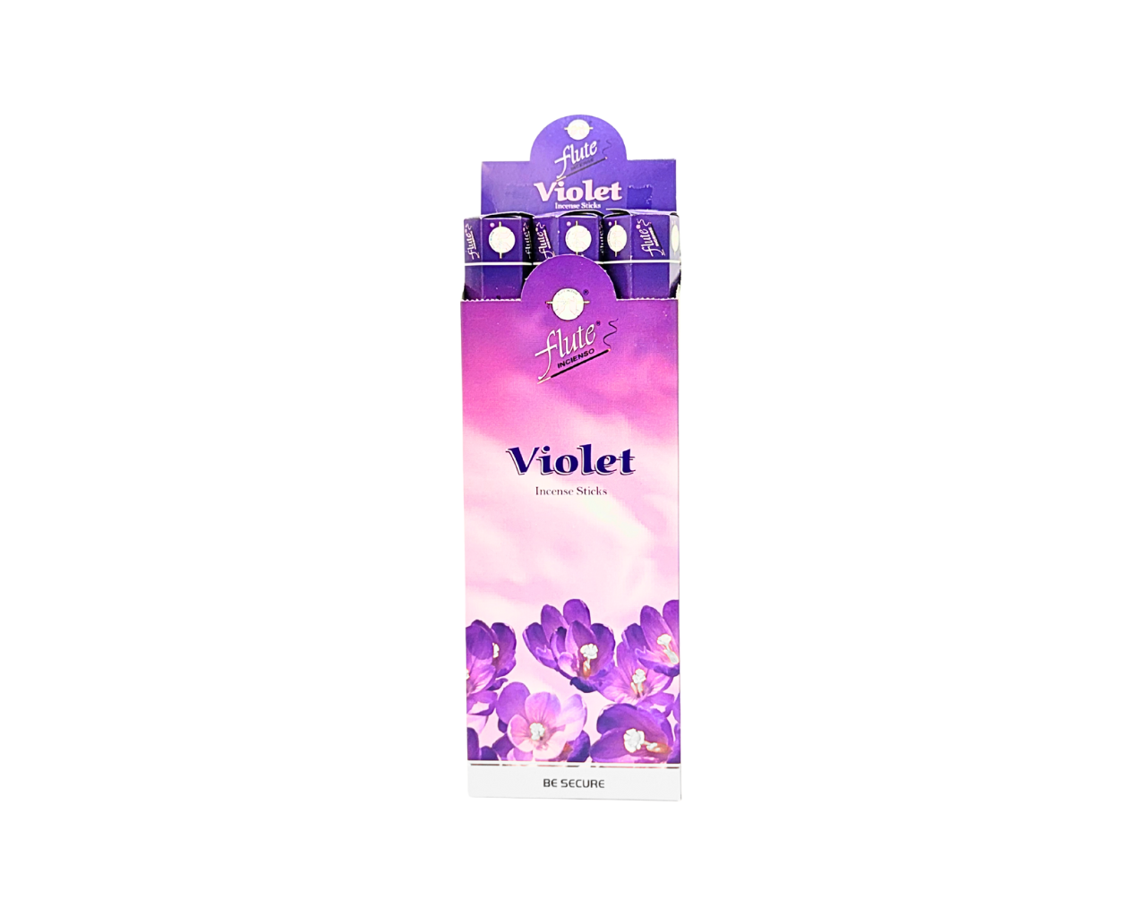 Flute Brand Violet (20 incense sticks*6) x 10 boxes (MOQ=10pc)