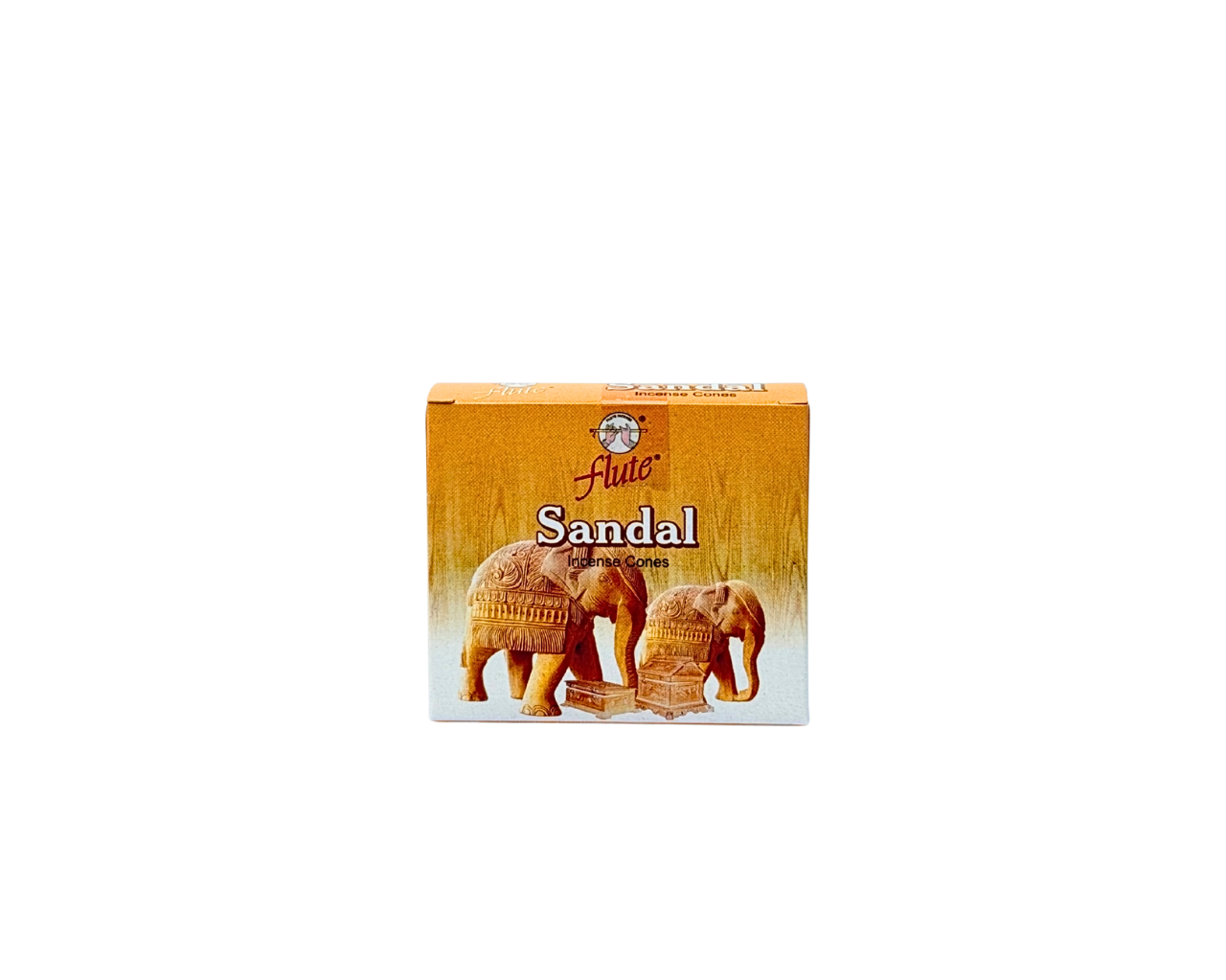 Flute brand incense cones sandalwood*12pc (MOQ=dz)