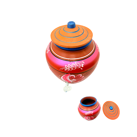 Clay Pot With Tap For Drinking Water