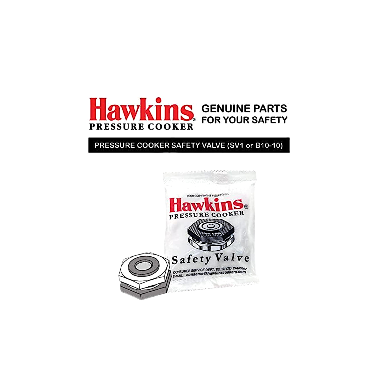 Hawkins safety valve B10-10 (MOQ=ea)
