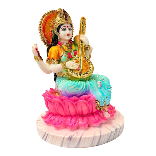 Saraswati goddess of Music and intellect 17 inch MOQ=ea)