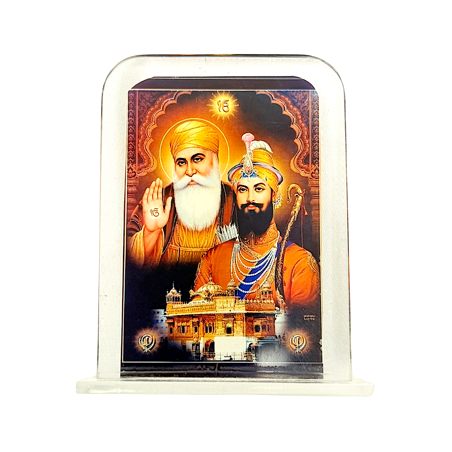 Acrylic Car sticker Dashboard 3.25" by 2.5" (MOQ=dz)