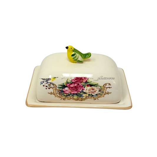 Ceramic Butter Case 7x5.5" (MOQ=ea)