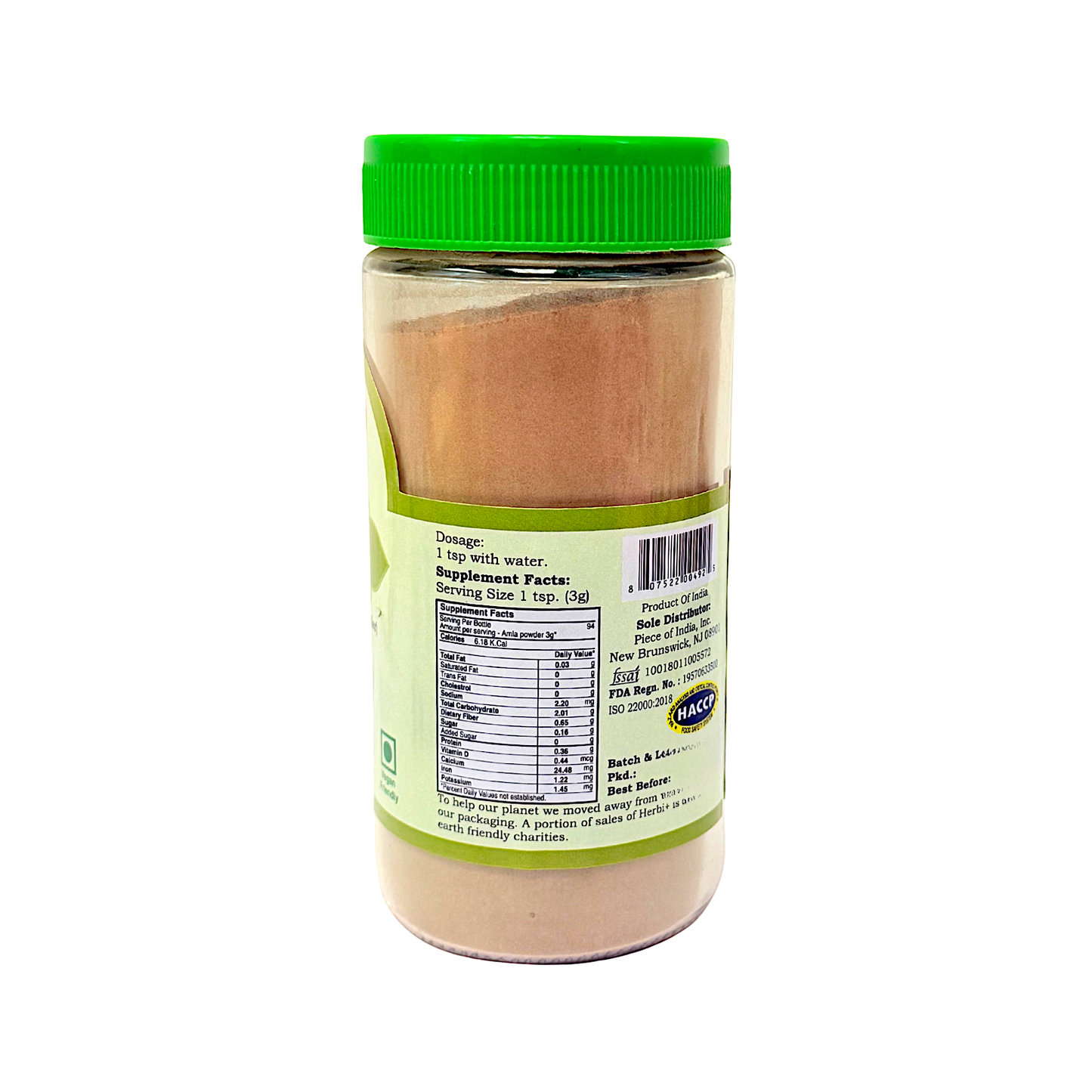 Herbi Plus Amla Powder, 10 oz (MOQ=dz)