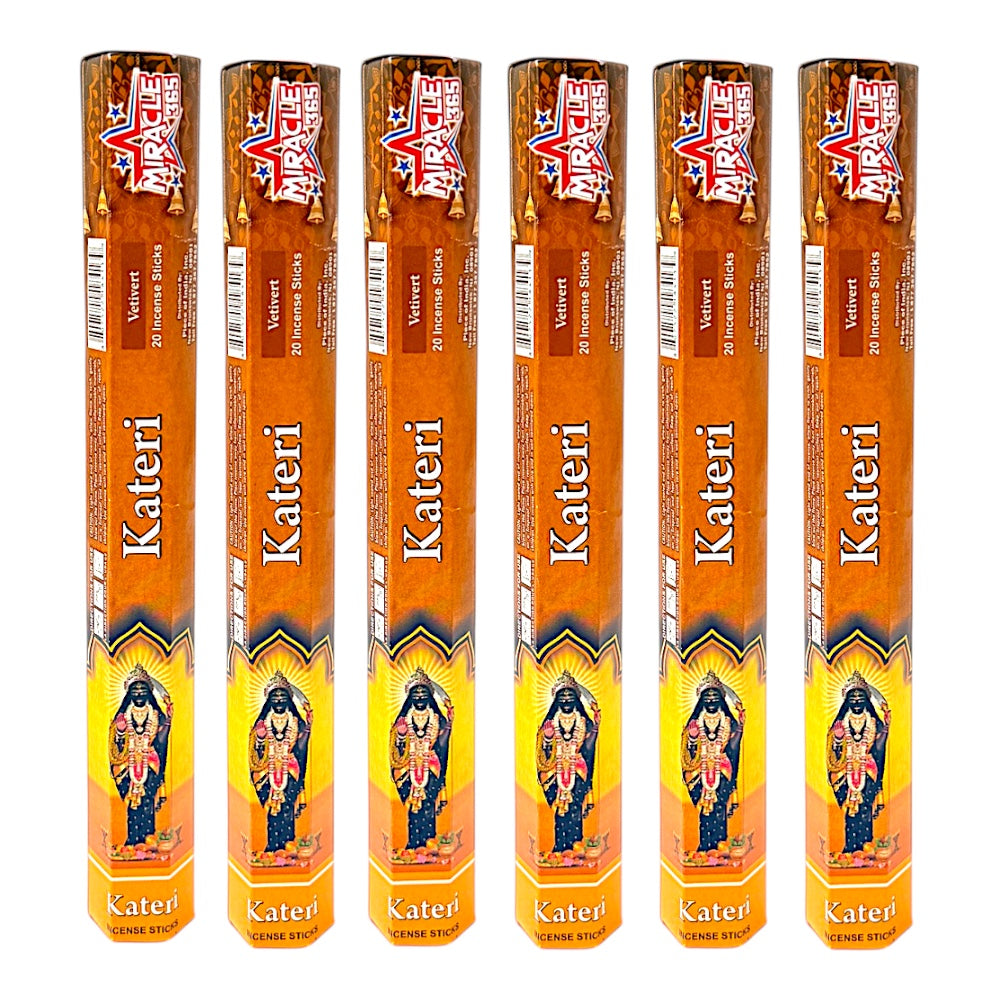 Kateri incense sticks (6 tubes of 20 sticks each) (MOQ=10pc)