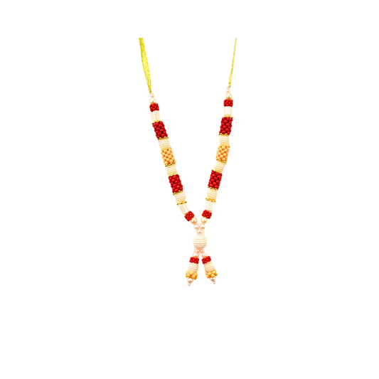 Garland 9 inch Pearl and ruby design (MOQ=dz)