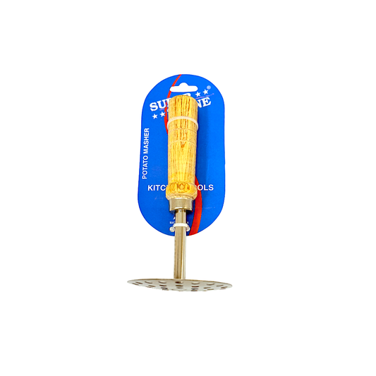 Potato Masher w wooden handle (MOQ=dz)