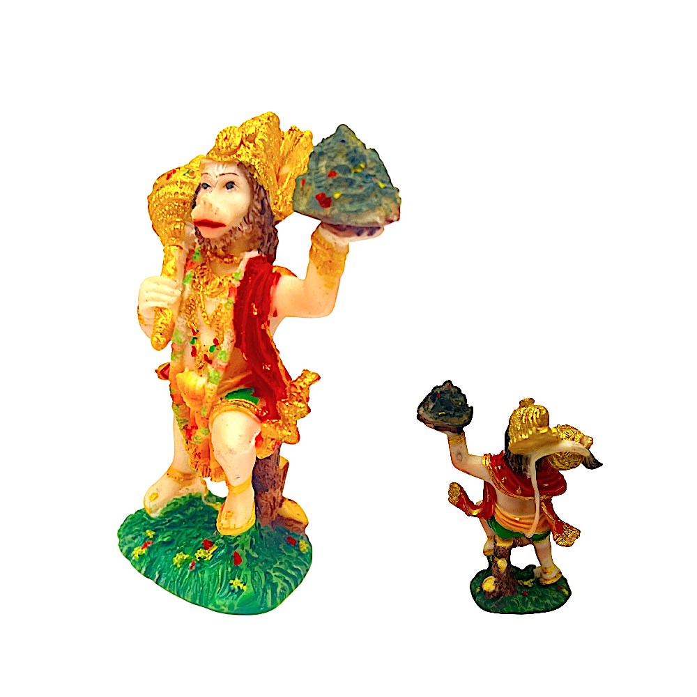 Lord Hanuman flying 4 inch 8366 (MOQ=ea)