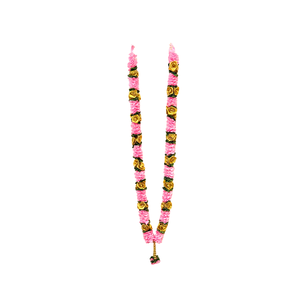 Garland 21 inch with pink and red roses (MOQ=dz)