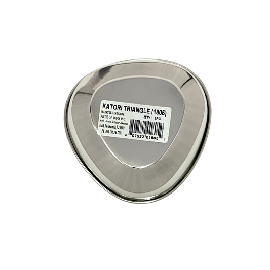 Small steel bowl (tazon triangulo) triangle (MOQ=dz)