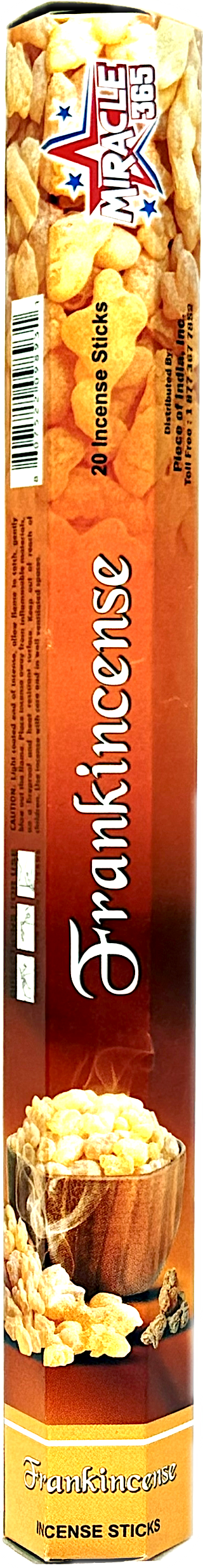 Miracle 365 Frankincense (6 tubes of 20 incense sticks each) (MOQ=10pc)