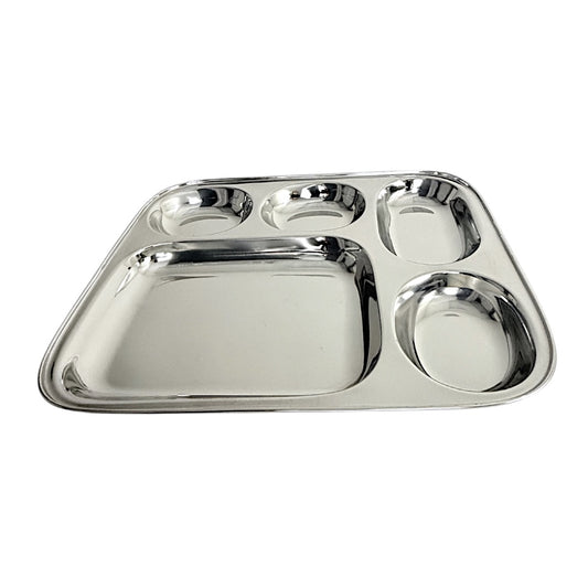 Lunch Tray L:13" W:10.5" 5 sectional (MOQ=ea)