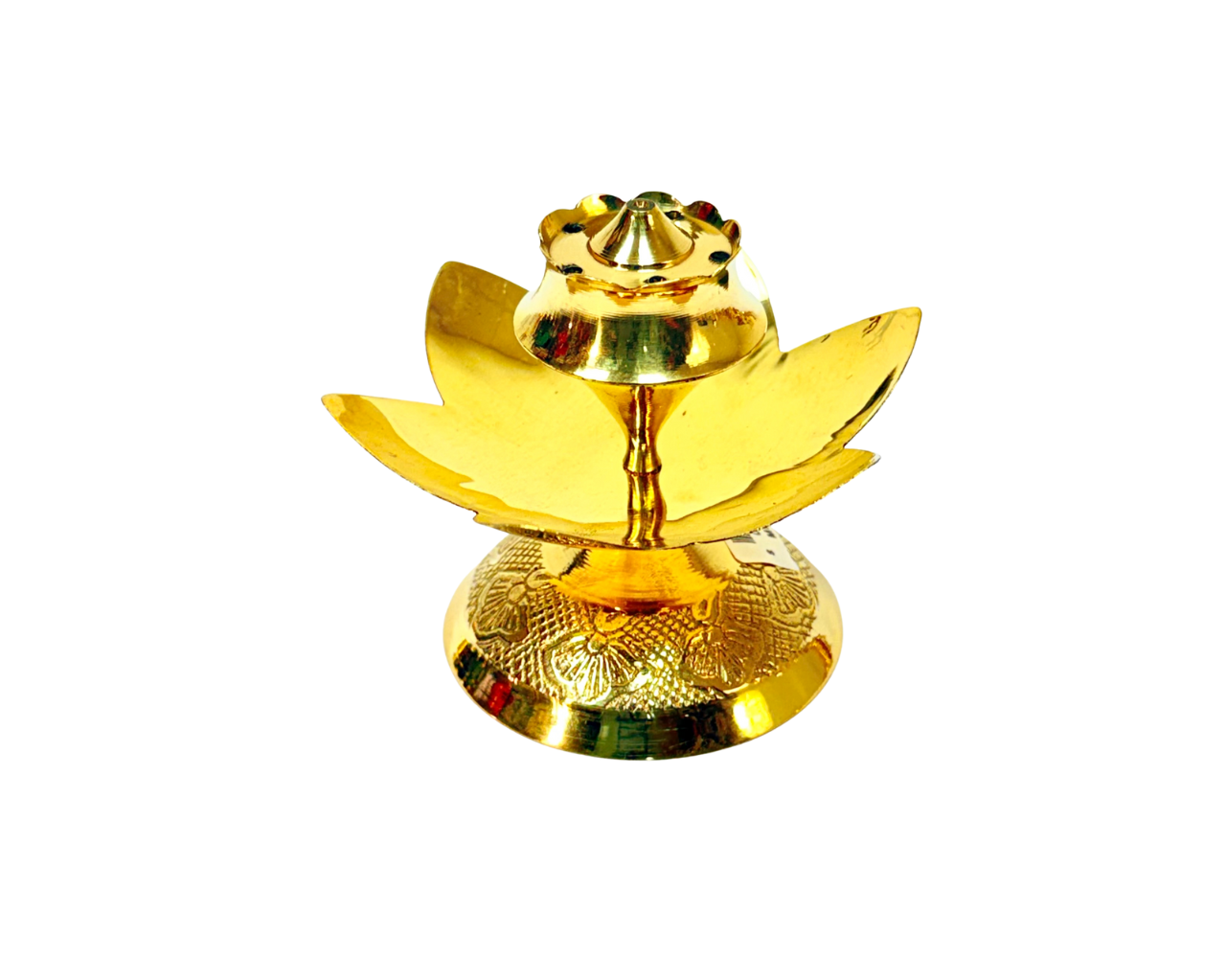 Flower shape Incense burner 3 inh (MOQ=ea)