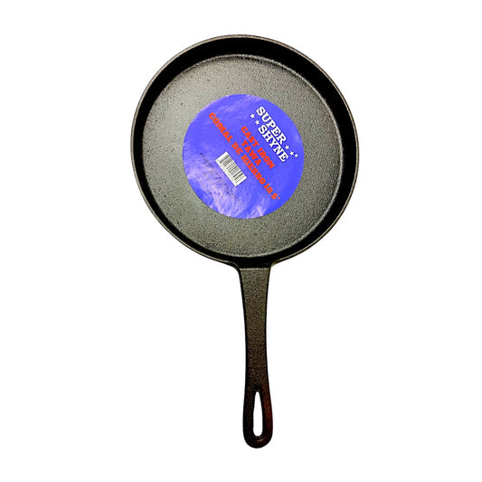 10.5" Cast Iron Tawa w bent edges (54-1605) (MOQ=ea)