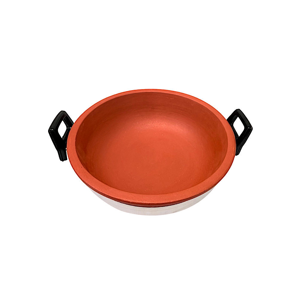 Clay Kadai (wok) 5 liter (MOQ=ea)