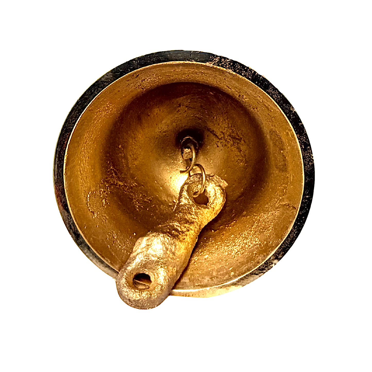 Brass Temple Bell 4" (MOQ=ea)