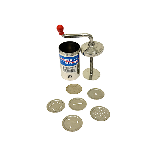 Steel handheld snack maker (sevian machine) 4 screens (MOQ=ea)