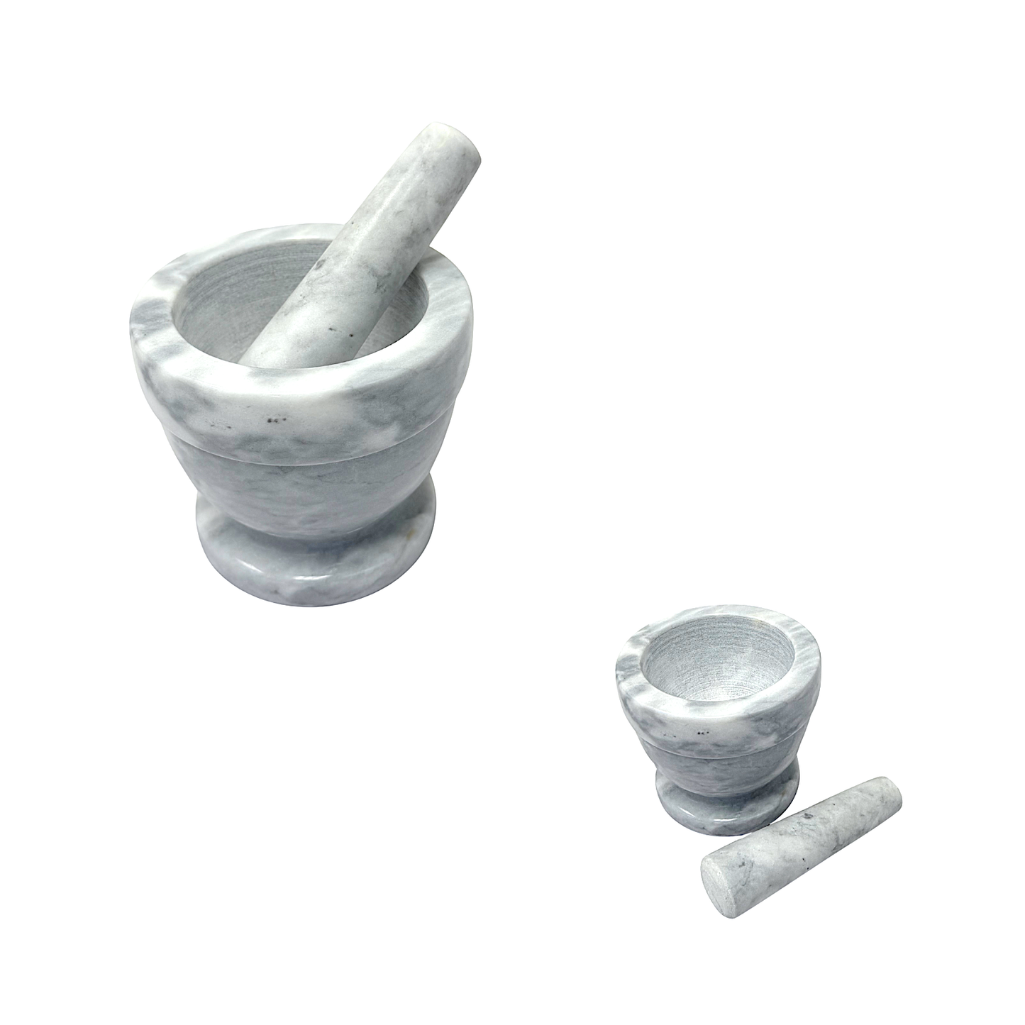 Marble Stone Pestle Mortar set 5"
