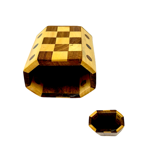 Pen holder with check design (MOQ=dz)