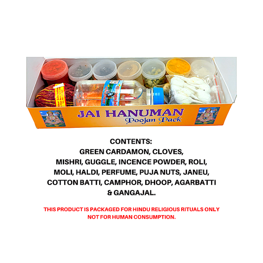 Jai Hanuman Poojan Packs *12pc(0410) (MOQ=dz)