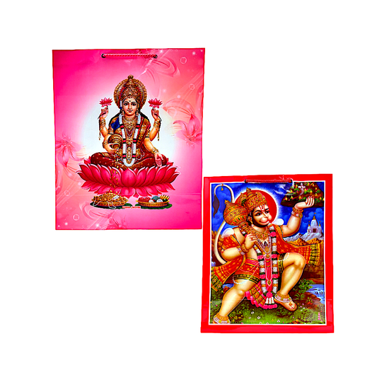 Jumbo size 21"x15"x9" high quality religious gift bags (MOQ=dz)