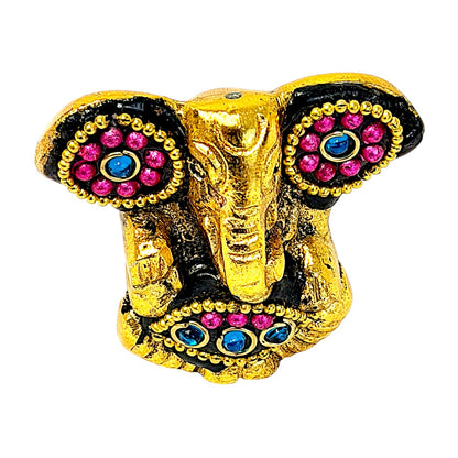 Mini Ganesha on Plate 2" (MOQ=ea)