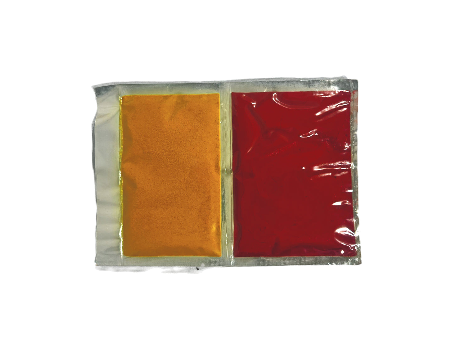 Jai Hanuman brand Haldi Kum Kumin twin plastic packs*24pc (MOQ=2dz)