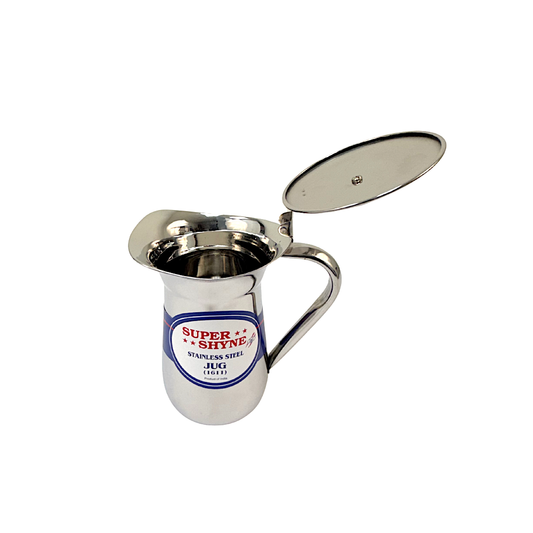 steel jug with lid (MOQ=ea)